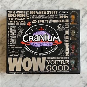 Cranium Wow Board Game with Gary Baseman Art and Game Pieces